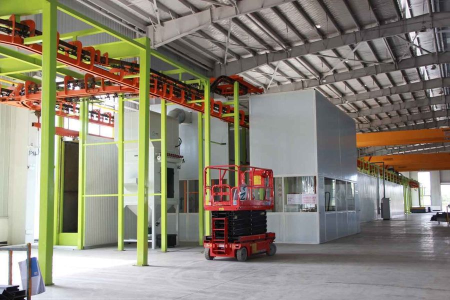 Hunan Province Goldwell Profiles Co., Ltd. manufacturer production line